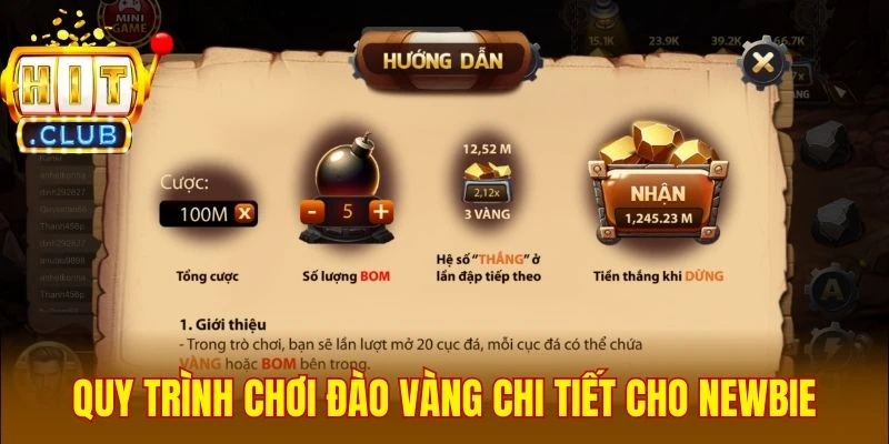 Quy trình chơi Đào Vàng chi tiết cho newbie