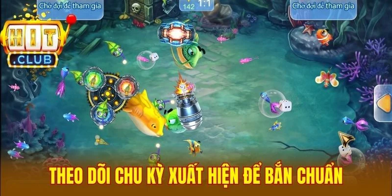 Theo dõi chu kỳ xuất hiện để bắn chuẩn