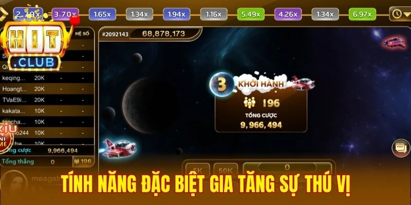 Tính năng đặc biệt gia tăng sự thú vị